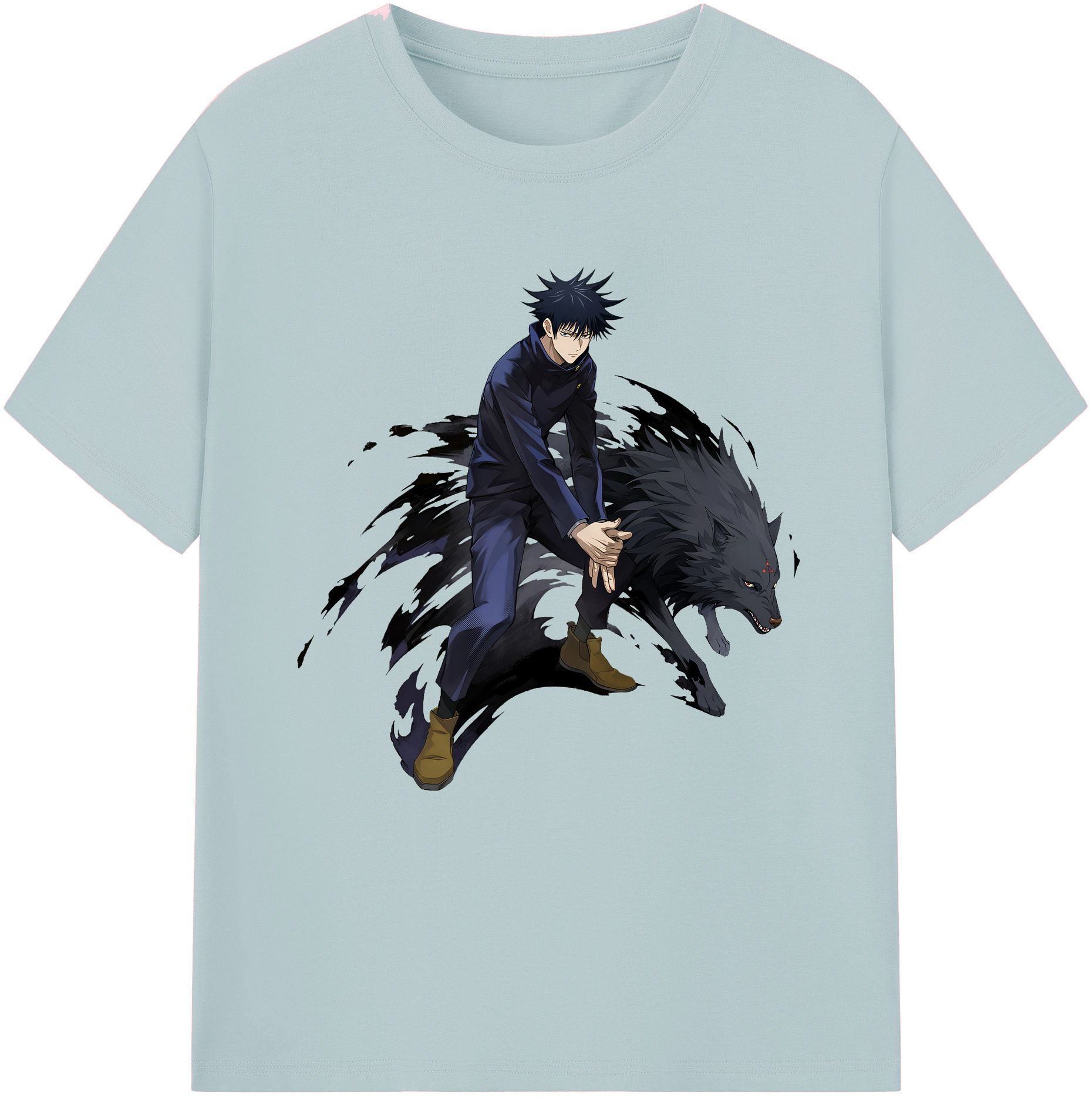 （画像用） 呪術廻戦 Jujutsu Kaisen 綿100％半袖Tシャツ（フロントプリント）